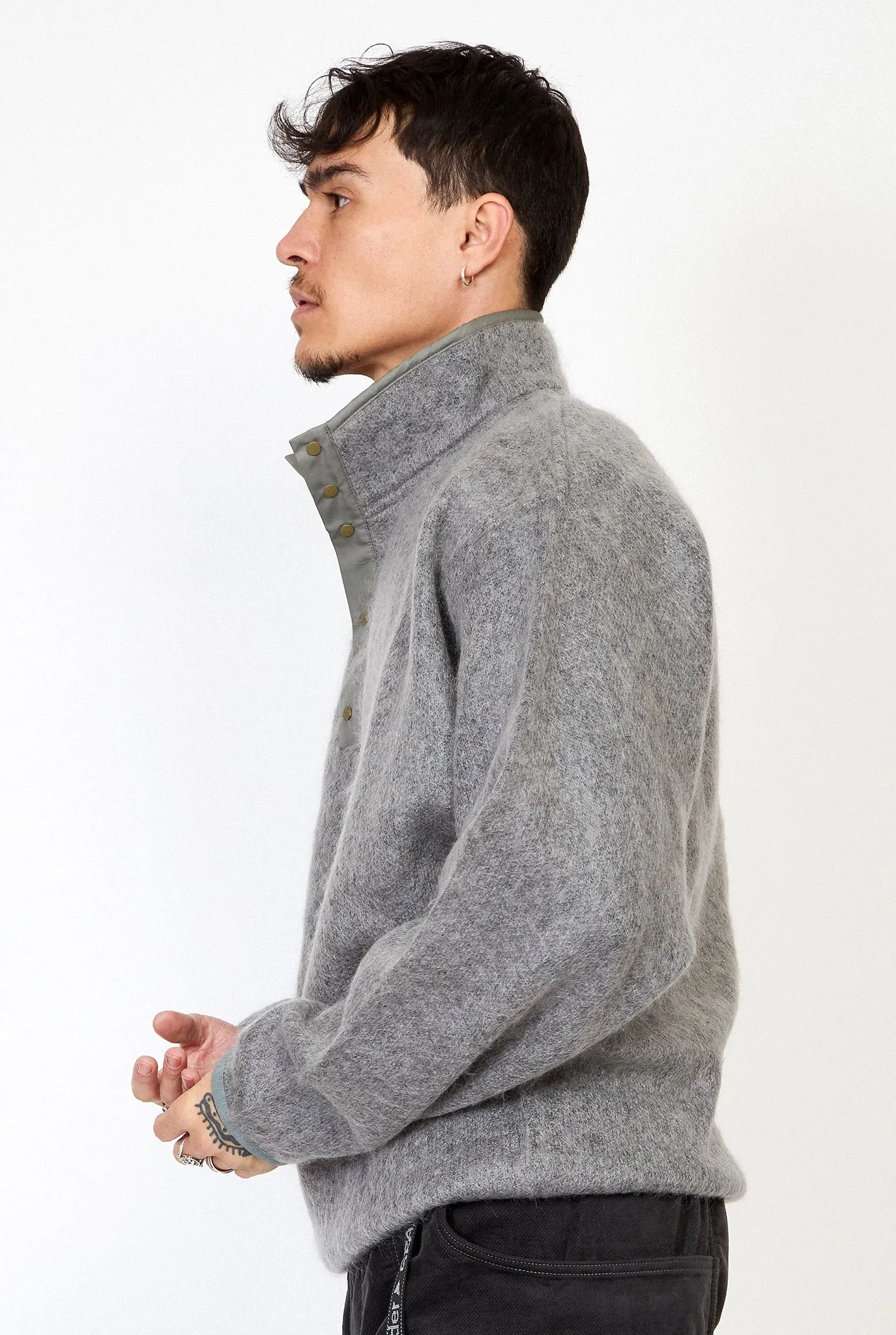 NANAMICA Pullover Mohair Sweater