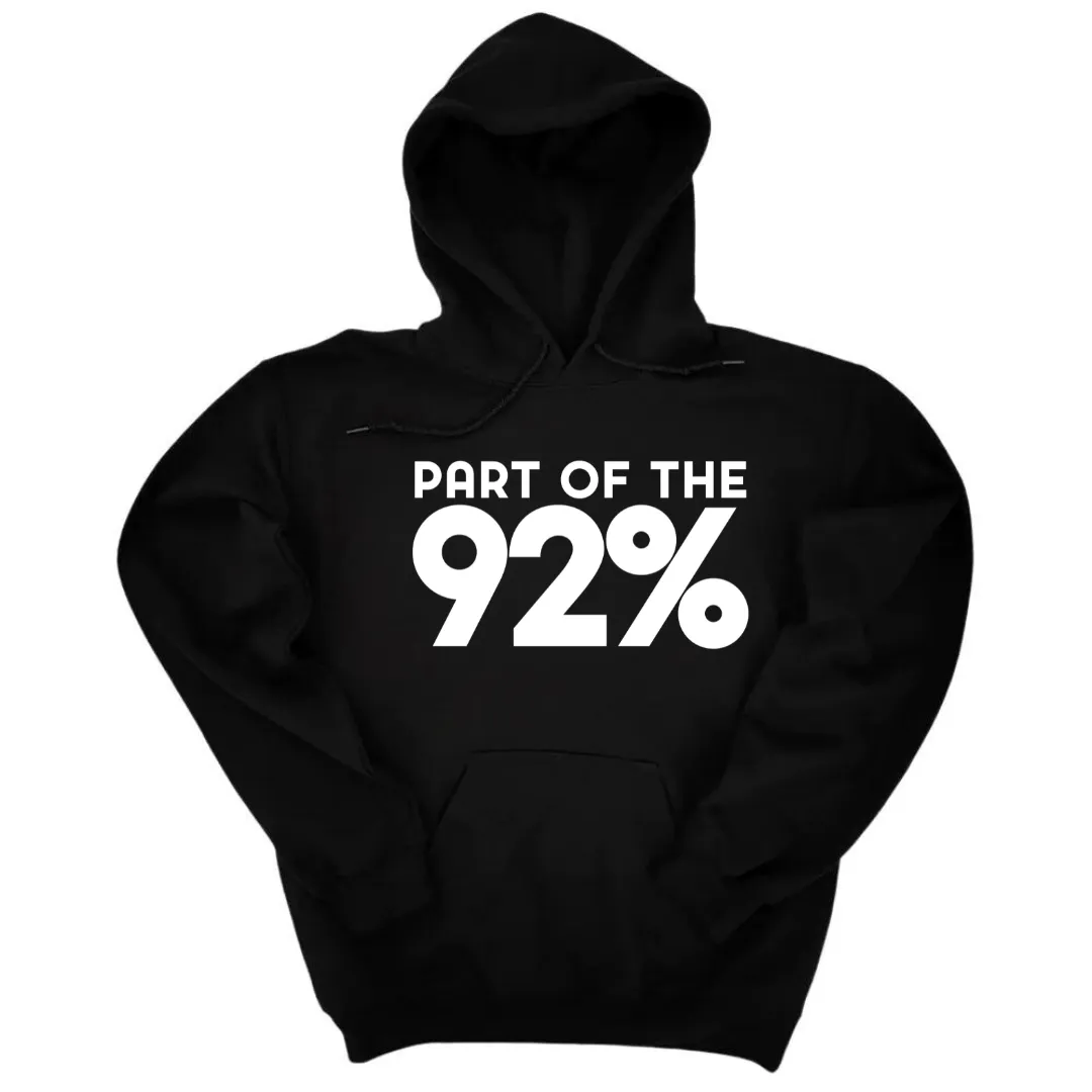 Part of the 92 Percent Unisex Hoodie