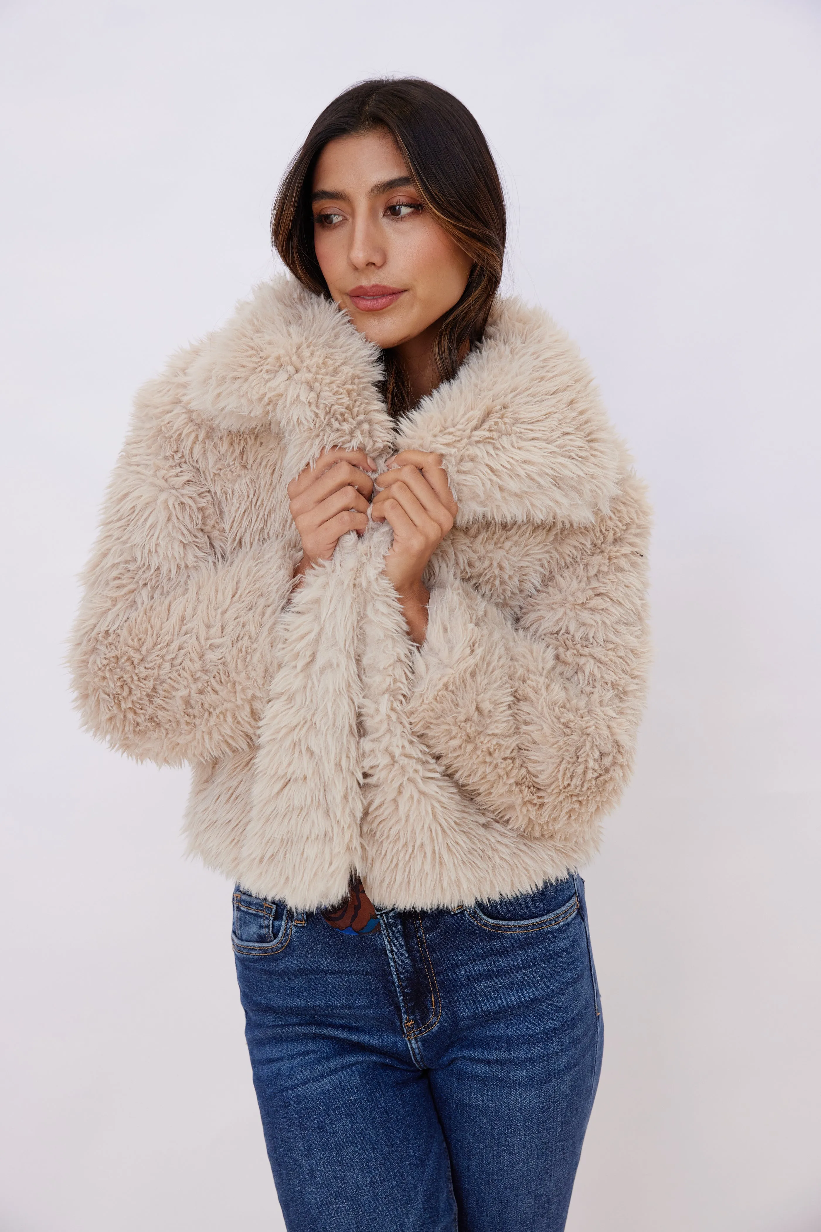 Poppy Faux Fur Jacket