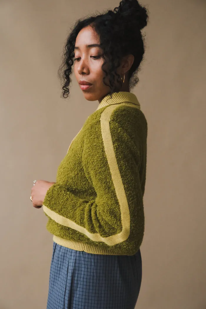 RHEA POLO SWEATER