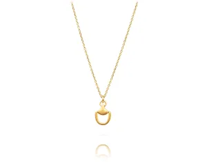 Small Churchill Downs Charm Necklace | Gold