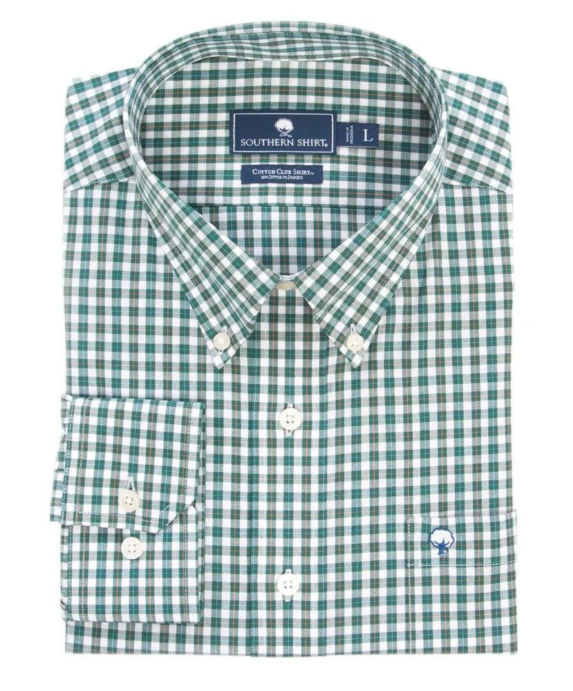 Southern Shirt Co - Woodland Check Cotton Club Long Sleeve