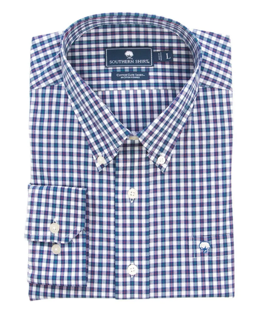 Southern Shirt Co - Woodland Check Cotton Club Long Sleeve