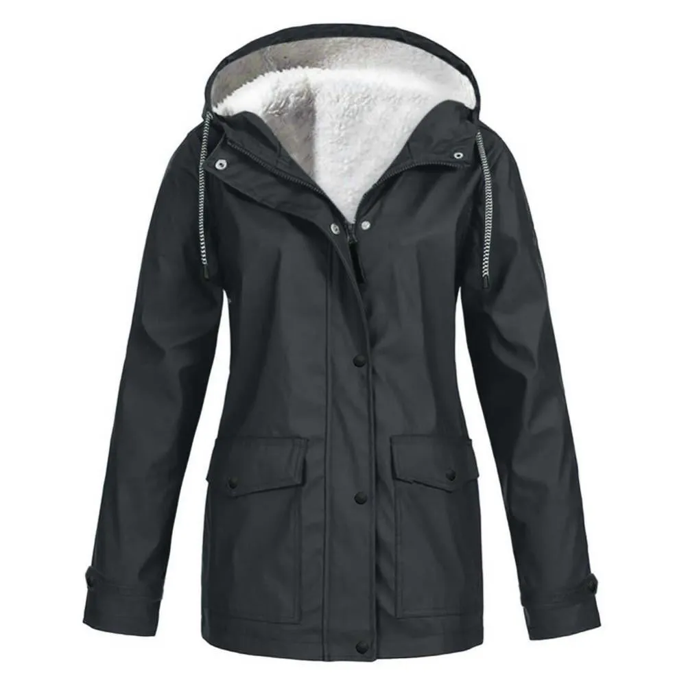 Women's Ski Jacket Warm Winter Waterproof Windbreaker Hooded Coat Snowboarding Jackets, S-5XL